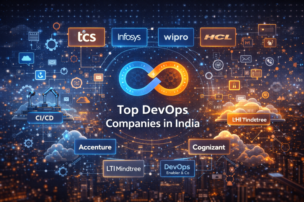 Top DevOps Companies in India Powering Modern Software Delivery
