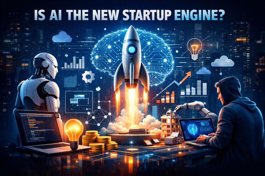 AI in startups showcasing innovative technology solutions