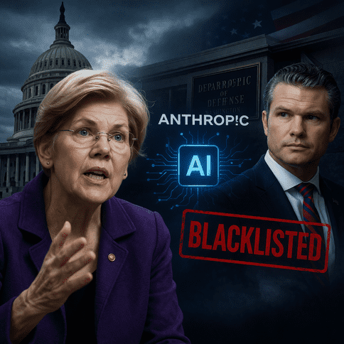 Warren probes Pentagon over Anthropic blacklisting in defense AI